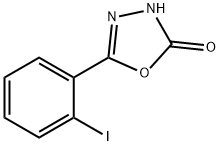 5-(2-Iodophenyl)-1,3,4-oxadiazol-2(3H)-one Structure