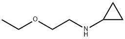 Cyclopropanamine, N-(2-ethoxyethyl)- Structure