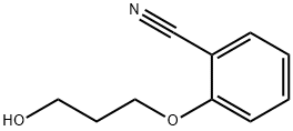 2-(3-hydroxypropoxy)benzonitrile Structure