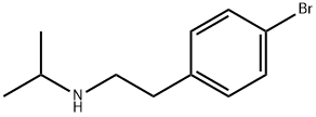 Benzeneethanamine, 4-bromo-N-(1-methylethyl)- Structure