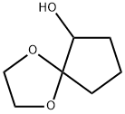 1,4-Dioxaspiro[4.4]nonan-6-ol 구조식 이미지