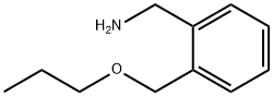 [2-(Propoxymethyl)phenyl]methanamine 구조식 이미지