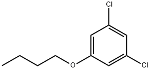 Benzene, 1-butoxy-3,5-dichloro- Structure