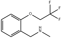 methyl[2-(2,2,2-trifluoroethoxy)benzyl]amine Structure