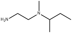 1,2-Ethanediamine, N1-methyl-N1-(1-methylpropyl)- Structure