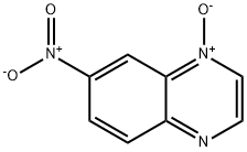 Quinoxaline, 6-nitro-, 4-oxide 구조식 이미지