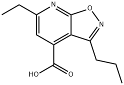 6-ethyl-3-propyl-[1,2]oxazolo[5,4-b]pyridine-4-carboxylic acid Structure