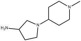 1-(1-Methylpiperidin-4-yl)pyrrolidin-3-amine Structure