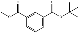 1-tert-Butyl 3-methyl benzene-1,3-dicarboxylate 구조식 이미지