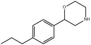 Morpholine,2-(4-propylphenyl)- Structure