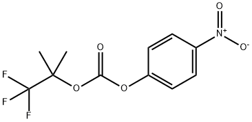 4-Nitrophenyl 1,1,1-trifluoro-2-methyl-2-propanyl carbonate Structure