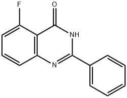 4(3H)-Quinazolinone, 5-fluoro-2-phenyl- Structure