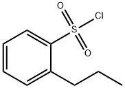 Benzenesulfonyl chloride, 2-propyl- Structure