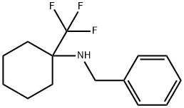 N-Menzyl-1-(trifluoromethyl)cyclohexan-1-amine Structure