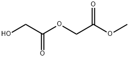 Acetic acid, 2-hydroxy-, 2-methoxy-2-oxoethyl ester Structure