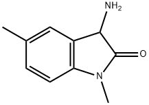 2H-Indol-2-one, 3-amino-1,3-dihydro-1,5-dimethyl- Structure