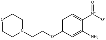 5-[2-(morpholin-4-yl)ethoxy]-2-nitroaniline Structure