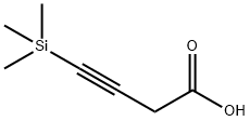 4-(trimethylsilyl)but-3-ynoic acid 구조식 이미지