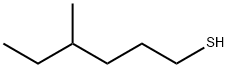 1-Hexanethiol, 4-methyl- Structure