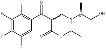 Levofloxacin Tetrafluoro Impurity 1 구조식 이미지