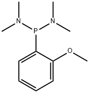 Phosphonous diamide, P-(2-methoxyphenyl)-N,N,N',N'-tetramethyl- 구조식 이미지