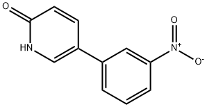 2-Hydroxy-5-(3-nitrophenyl)pyridine 구조식 이미지