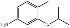 Benzenamine, 4-methyl-3-(1-methylethoxy)- Structure