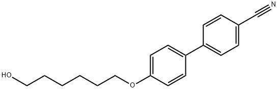 [1,1'-Biphenyl]-4-carbonitrile, 4'-[(6-hydroxyhexyl)oxy]- 구조식 이미지