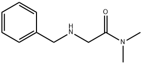 Acetamide, N,N-dimethyl-2-[(phenylmethyl)amino]- 구조식 이미지