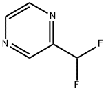 Pyrazine, 2-(difluoromethyl)- 구조식 이미지