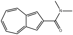 2-Azulenecarboxamide, N,N-dimethyl- Structure