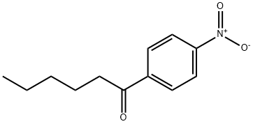 1-Hexanone, 1-(4-nitrophenyl)- Structure