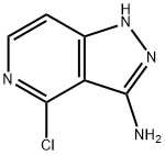 1H-Pyrazolo[4,3-c]pyridin-3-amine, 4-chloro- Structure