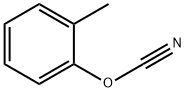 Cyanic acid, 2-methylphenyl ester Structure