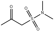 N,N-dimethyl-2-oxopropane-1-sulfonamide Structure