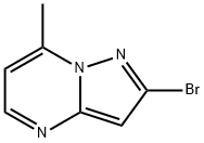 2-bromo-7-methylpyrazolo[1,5-a]pyrimidine Structure