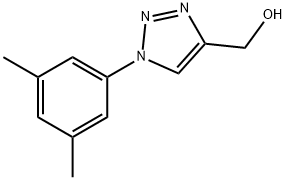 1H-1,2,3-Triazole-4-methanol, 1-(3,5-dimethylphenyl)- Structure