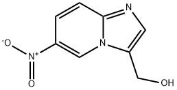 Imidazo[1,2-a]pyridine-3-methanol, 6-nitro- Structure