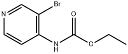 Carbamic acid, N-(3-bromo-4-pyridinyl)-, ethyl ester Structure