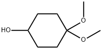 4,4-dimethoxycyclohexanol 구조식 이미지