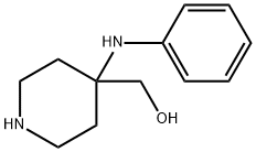 [4-(Phenylamino)piperidin-4-yl]methanol 구조식 이미지