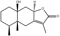 10b-Hydroxyeremophilenolide Structure