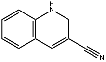 3-Quinolinecarbonitrile, 1,2-dihydro- Structure