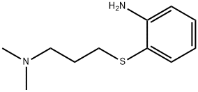 Benzenamine, 2-[[3-(dimethylamino)propyl]thio]- Structure