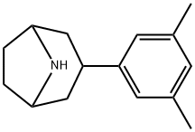8-Azabicyclo[3.2.1]octane, 3-(3,5-dimethylphenyl)- 구조식 이미지