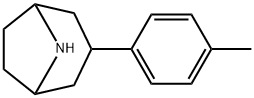8-Azabicyclo[3.2.1]octane, 3-(4-methylphenyl)- 구조식 이미지