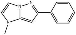 1H-Imidazo[1,2-b]pyrazole, 1-methyl-6-phenyl- Structure