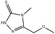 3H-1,2,4-Triazole-3-thione, 2,4-dihydro-5-(methoxymethyl)-4-methyl- Structure