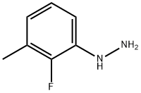 Hydrazine, (2-fluoro-3-methylphenyl)- 구조식 이미지