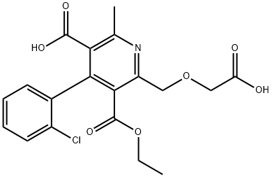 AMlodipine Metabolite 5 구조식 이미지